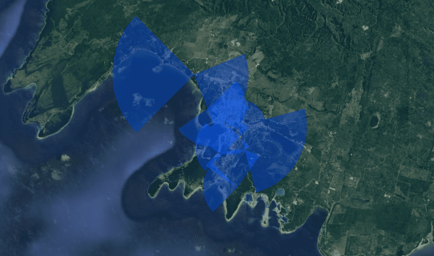 WanTok Network Coverage Map